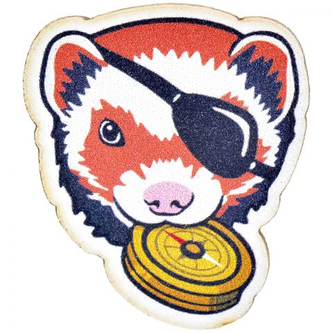 Деревянный значок  