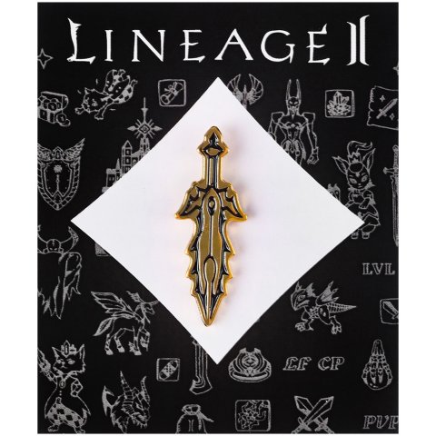 Значок металлический Lineage 2