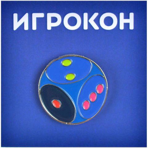 Значок металлический 