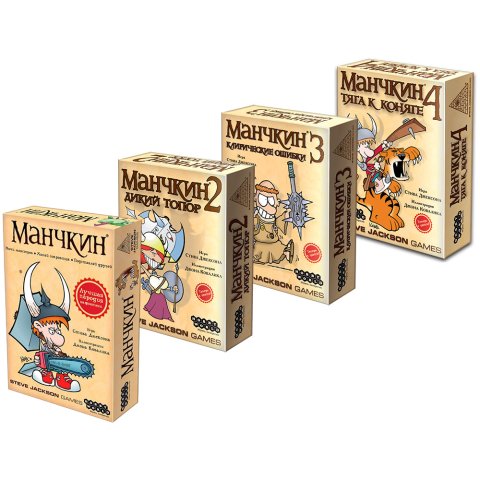 Набор игр "Манчкин": "Квартет подстав"