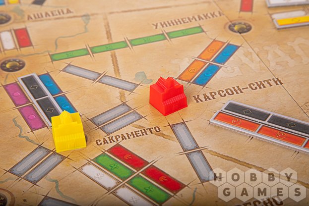 Ticket to Ride: Франция и Дикий Запад фото 10