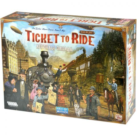 Ticket to Ride. Наследие: Легенды Запада