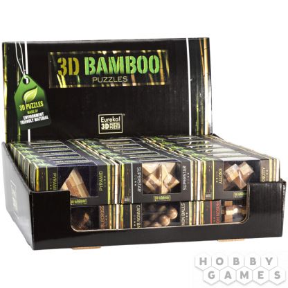 3D Bamboo Puzzles