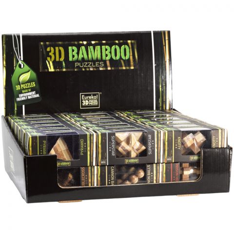 3D Bamboo Puzzles