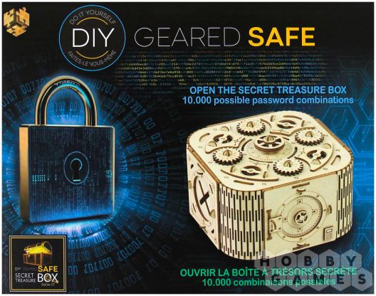 Квестбокс Secret Treasure Box: DIY Geared Safe фото 2