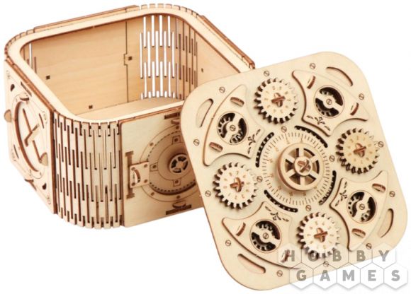 Квестбокс Secret Treasure Box: DIY Geared Safe фото 6