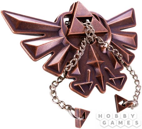 Металлическая головоломка Huzzle Cast Zelda Hyrule Crest фото 2