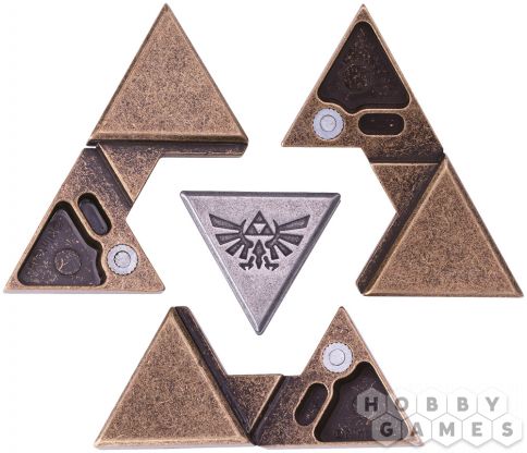 Металлическая головоломка Huzzle Cast Zelda Triforce фото 4