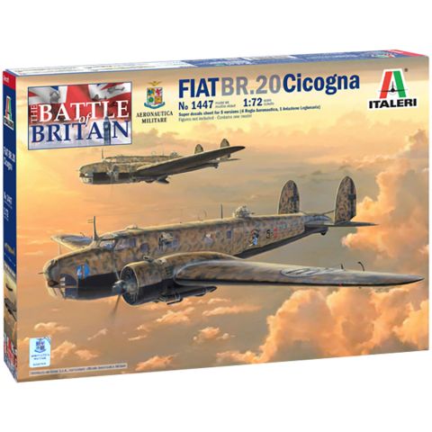 Бомбардировщик FIAT BR.20 Cicogna (1:72)