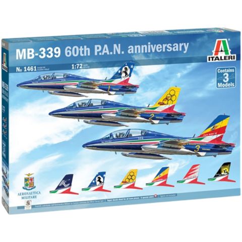 Набор из 3 штурмовиков MB-339 60th P.A.N. anniversary (1:72)