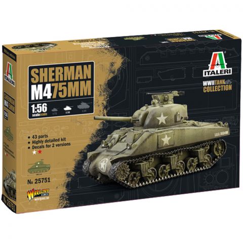 Танк Sherman M4 75mm (1:56)
