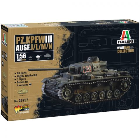 Танк Pz.Kpfw. III Ausf. J/L/M/N (1:56)