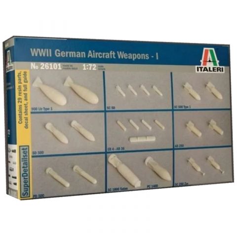Набор аксессуаров WWII German Aircraft Weapons – I (1:72)