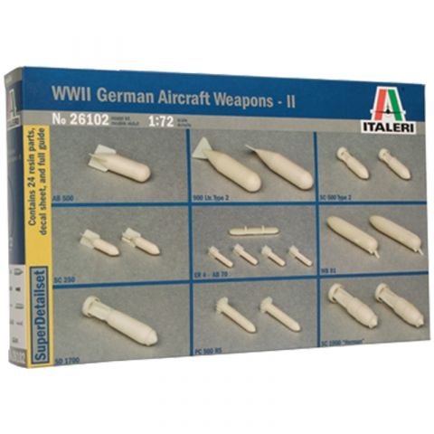 Набор аксессуаров WWII German Aircraft Weapons – II (1:72)
