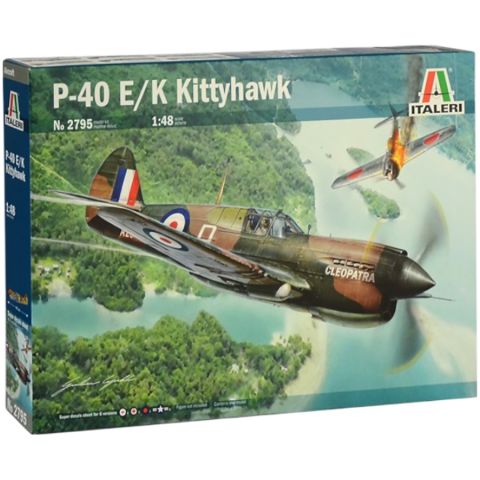 Истребитель P-40 E/K Kittyhawk (1:48)