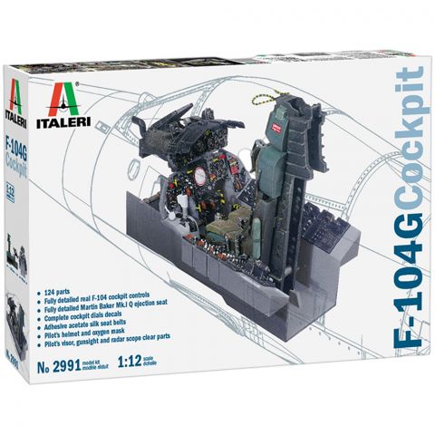Кабина F-104 G Cockpit (1:12)
