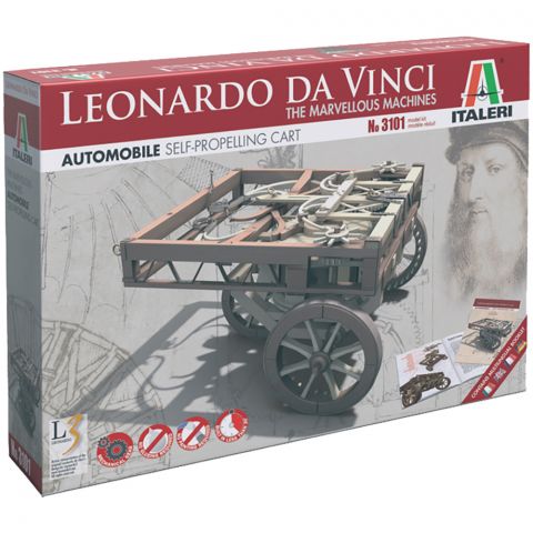 Leonardo da Vinci: Self-Propellig Cart (1:7)
