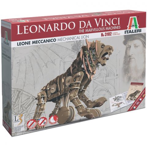 Leonardo da Vinci: Mechanical Lion (1:7)
