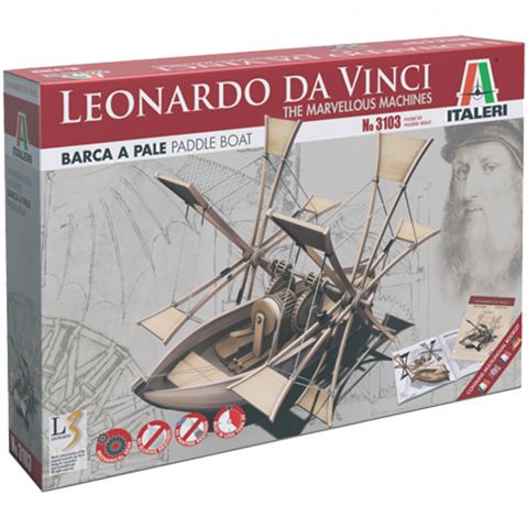 Leonardo da Vinci: Paddle Boat (1:7)