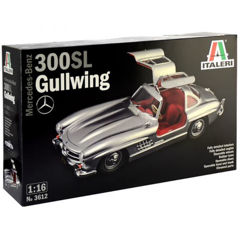 Автомобиль Mercedes-Benz 300 SL Gullwing (1:16)