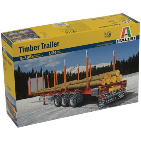 Прицеп с брёвнами Timber Trailer (1:24)