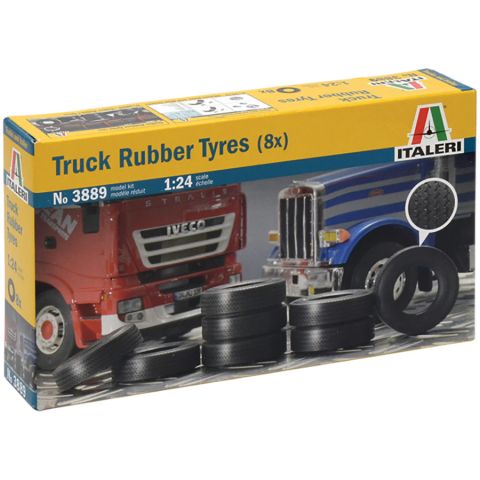 Набор шин Truck Rubber Tyres (1:24)