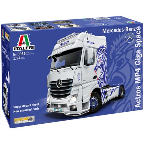 Грузовой автомобиль Mercedes-Benz Actros MP4 Giga Space (1:24)