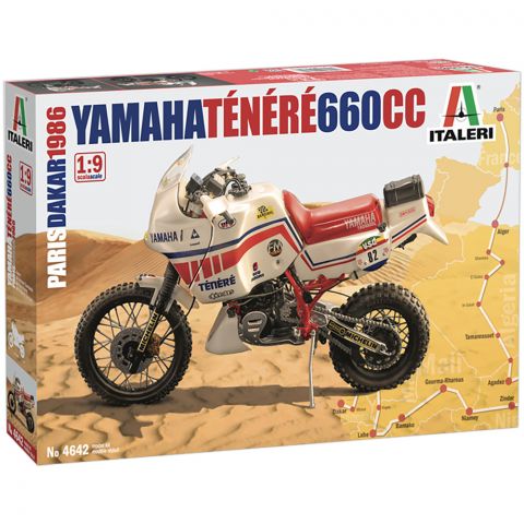 Мотоцикл YAMAHA Tenere 660cc (1:9)