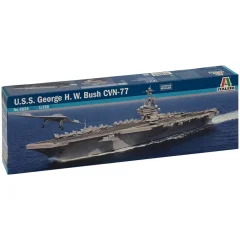 Военный корабль U.S.S. George H.W. Bush CVN-77 (1:720)