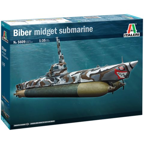 Подводная лодка Biber midget submarine (1:35)