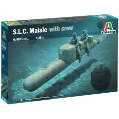 Торпеда S.L.C. Maiale with crew (1:35)