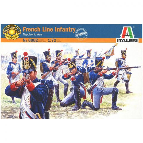 Набор French Line Infantry, Napoleonic Wars (1:72)
