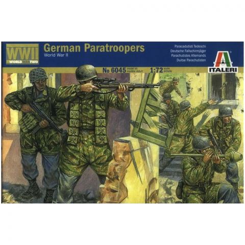 Набор German Paratroopers, World War II (1:72)