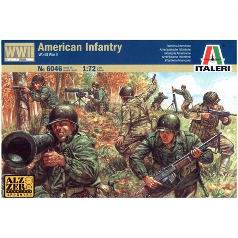 Набор American Infantry, World War II (1:72)
