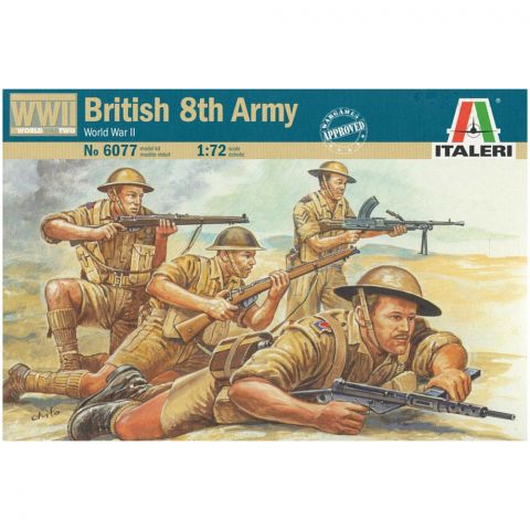 Набор British 8th Army, World War II (1:72)