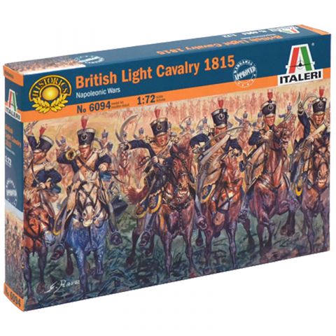 Набор British Light Cavalry 1815, Napoleonic Wars (1:72)