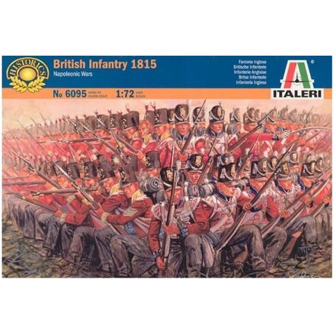 Набор British Infantry 1815, Napoleonic Wars (1:72)