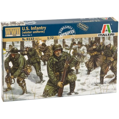 Набор U.S. Infantry (winter uniform), World War II (1:72)