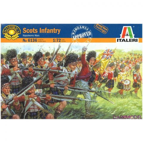 Набор Scots Infantry, Napoleonic Wars (1:72)