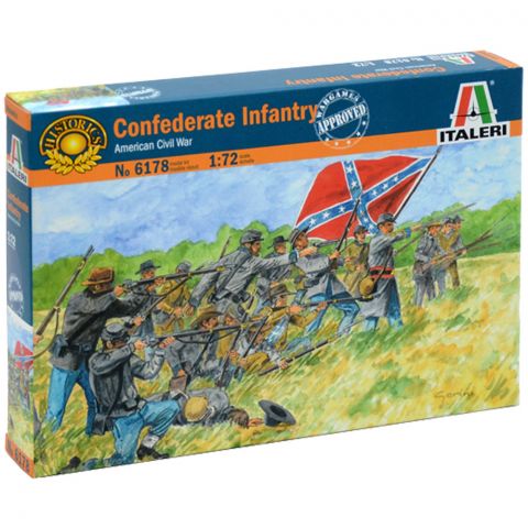 Набор Confederate Infantry, American Civil War (1:72)