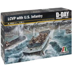 Десантный корабль LCVP with U.S. Infantry (1:35)
