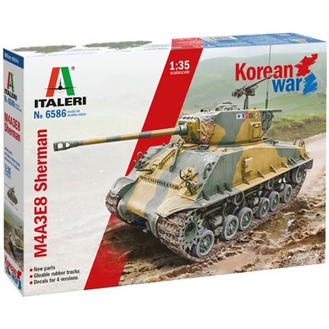 Танк M4A3E8 Sherman (1:35)