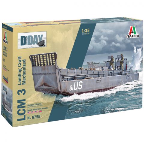 Десантный корабль LCM 3 Landing Craft Mechanized (1:35)