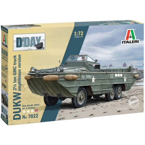 Грузовой автомобиль DUKW 2 1/2 ton GMC truck amphibious version (1:72)