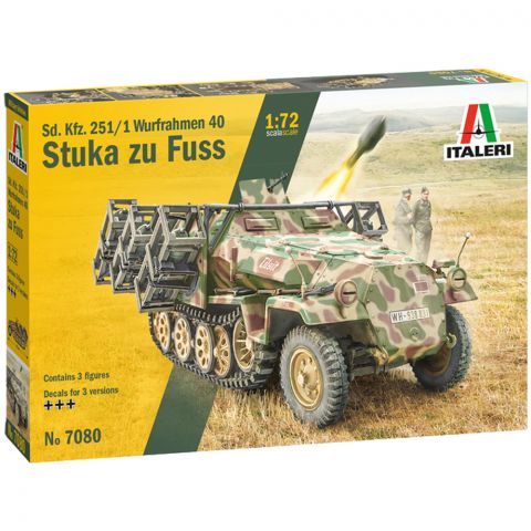 Бронетранспортёр Sd.Kfz. 251/1 Wurfrahmen Stuka zu Fuss (1:72)