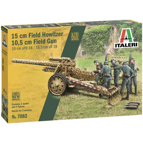 Гаубица 15 cm Field Howitzer / Пушка 10,5 cm Field Gun (1:72)