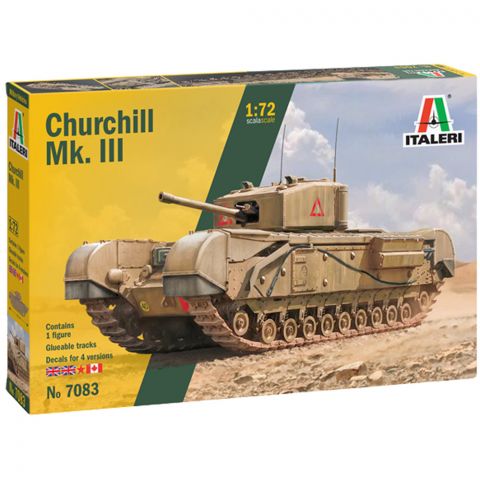 Танк Churchill Mk. III (1:72)