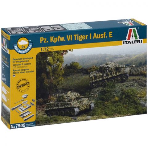 Набор танков Pz.Kpfw. VI Tiger I Ausf. E (1:72)