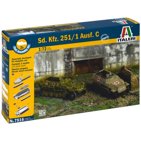 Набор бронетранспортёров Sd.Kfz. 251/1 Ausf. C (1:72)