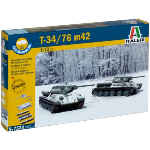 Набор танков T-34/76 m42 (1:72)